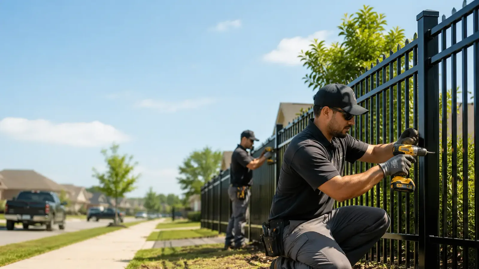 Metal Fence Installation in Peosta, IA